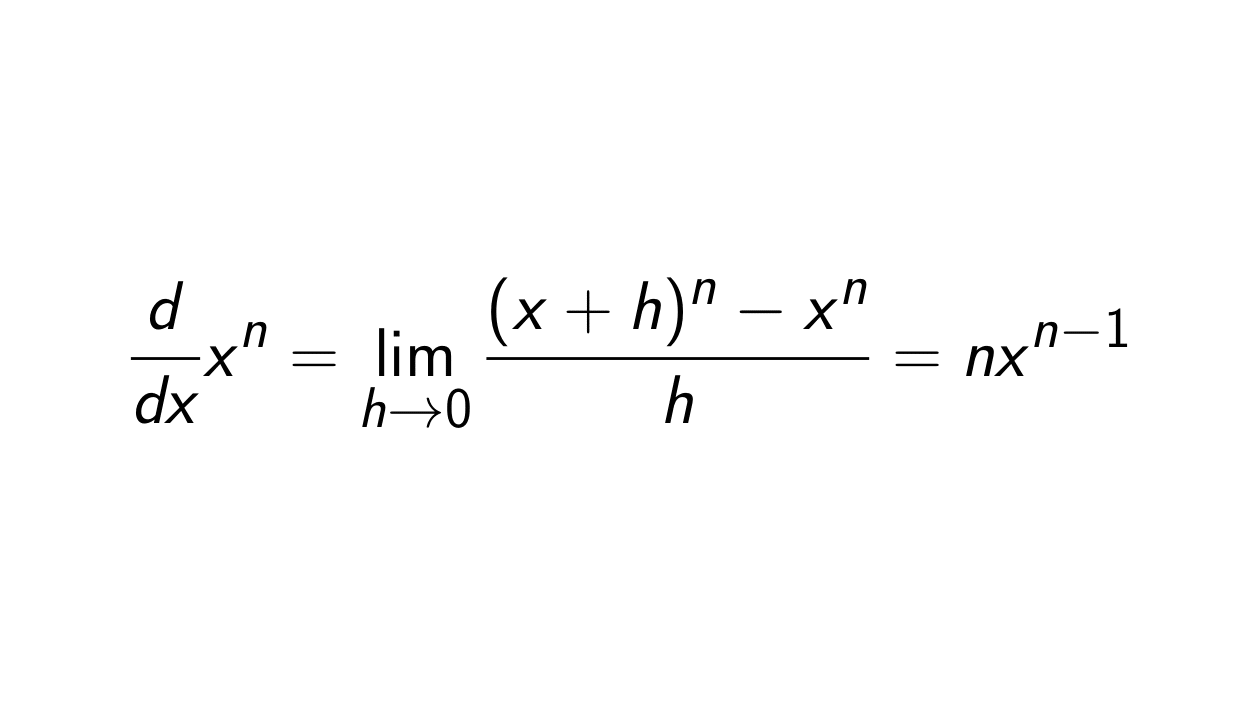 You are currently viewing Derivative of x^n using First Principle of Derivatives